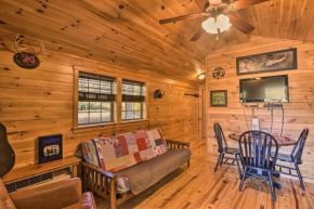 Rural Cabin Hideaway with Fire Pit and Mtn Views!